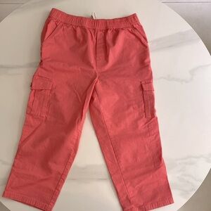 New Girl’s Pact Organic Cotton Cargo pants Size 10/12